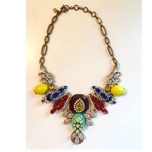 J.Crew bright multicolored necklace